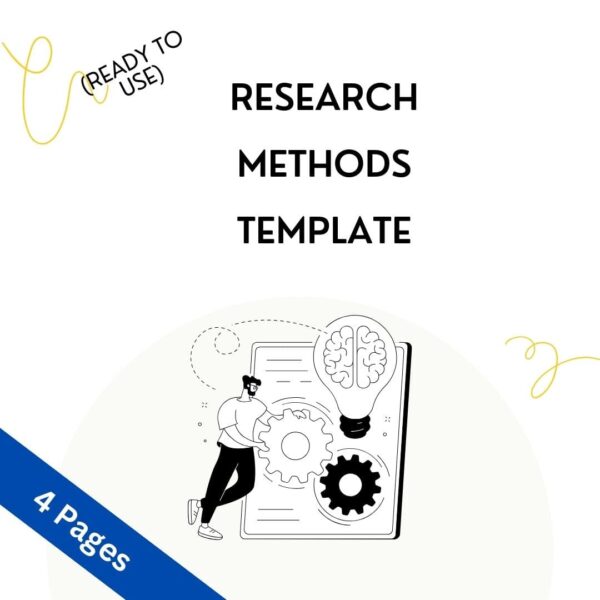 Research Methods chapter template