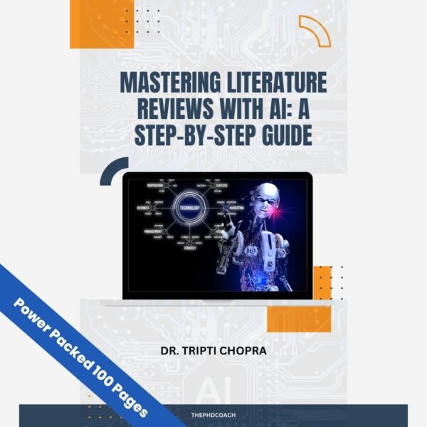 Ebook on how to use AI for doing Literature Reviews 10X faster